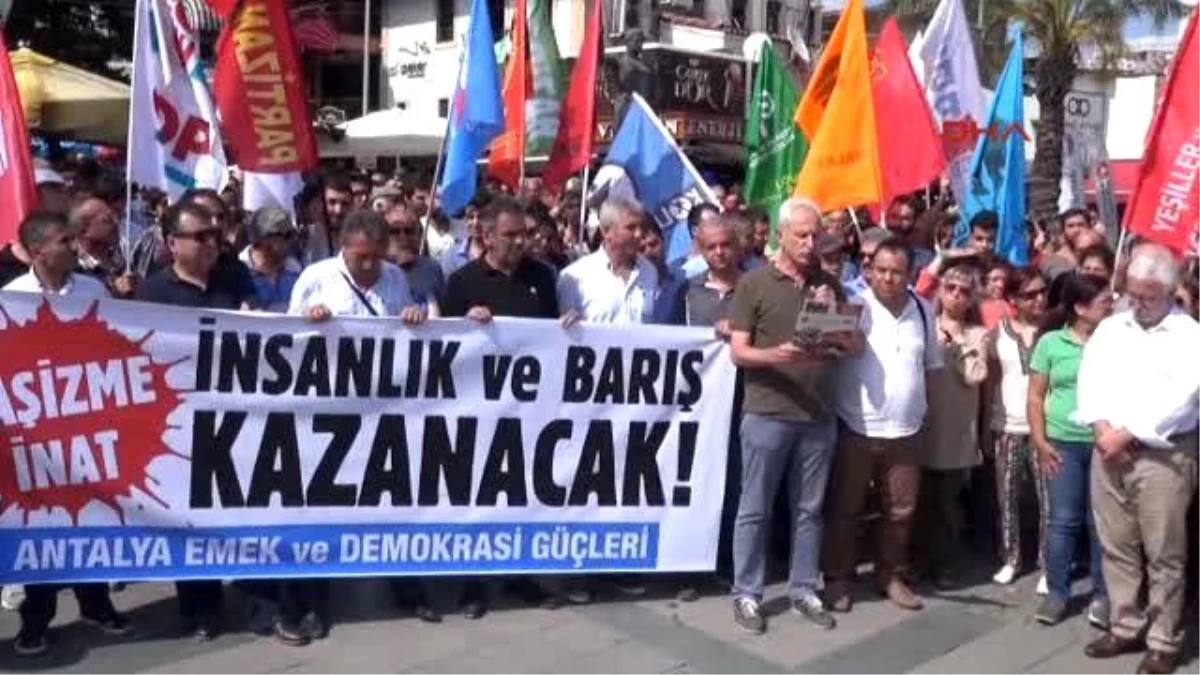 Antalya - Diyarbakır\'daki Bombalı Saldırı Kınandı