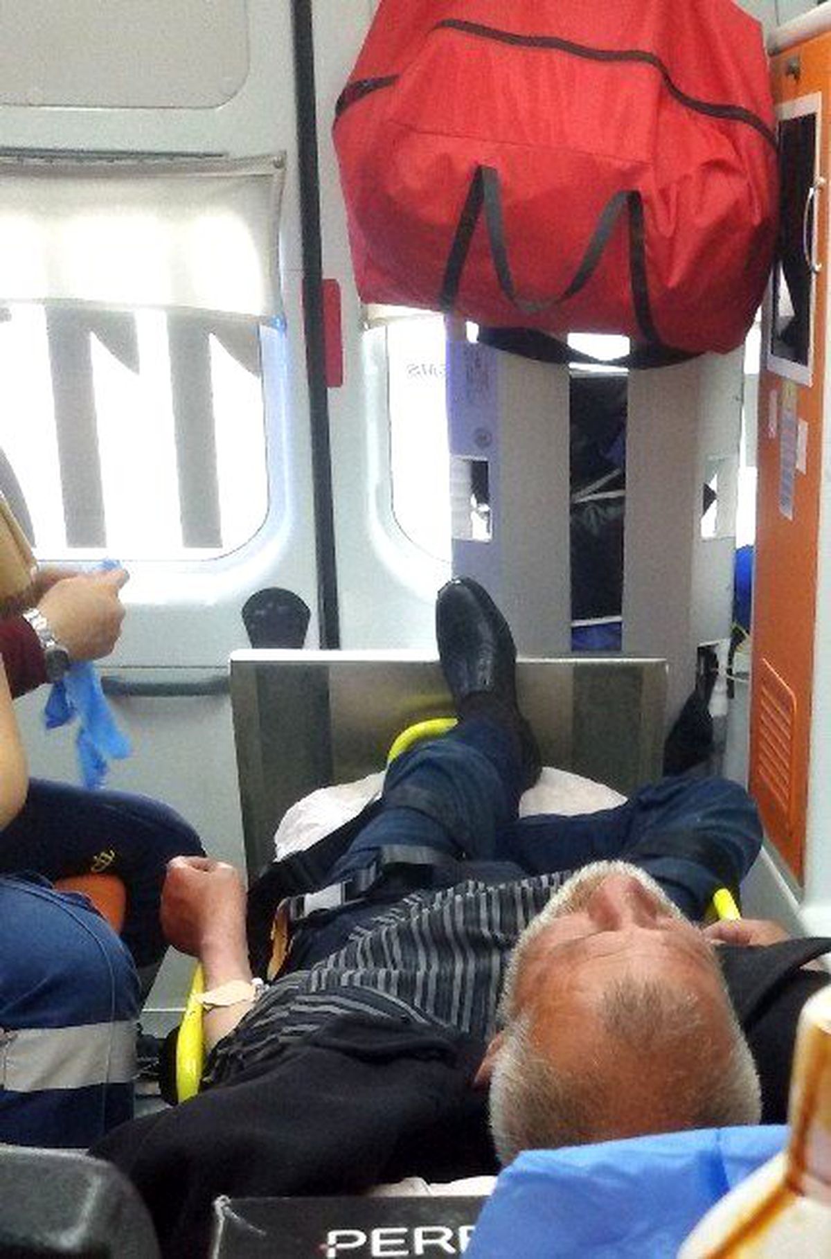 Aşırı Derecede Alkollü Şahıs Hastaneye Kaldırıldı