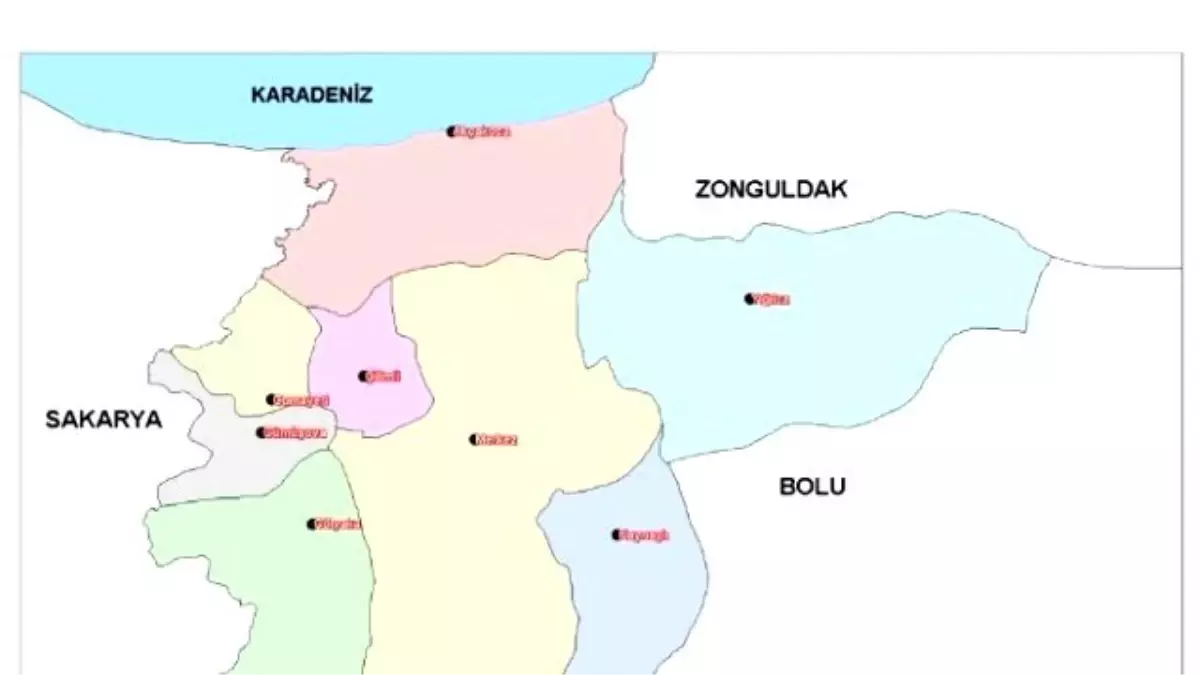 Düzce 7 Haziran 2015 Milletvekili Genel Seçim Sonuçları