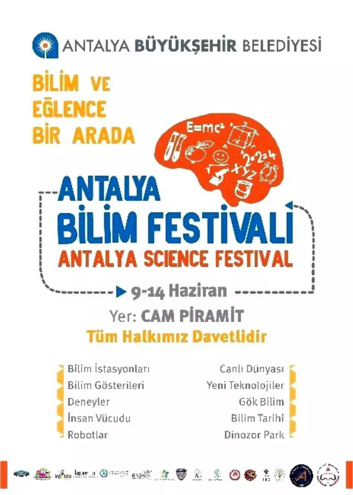 Antalya Bilim Festivali Başlıyor