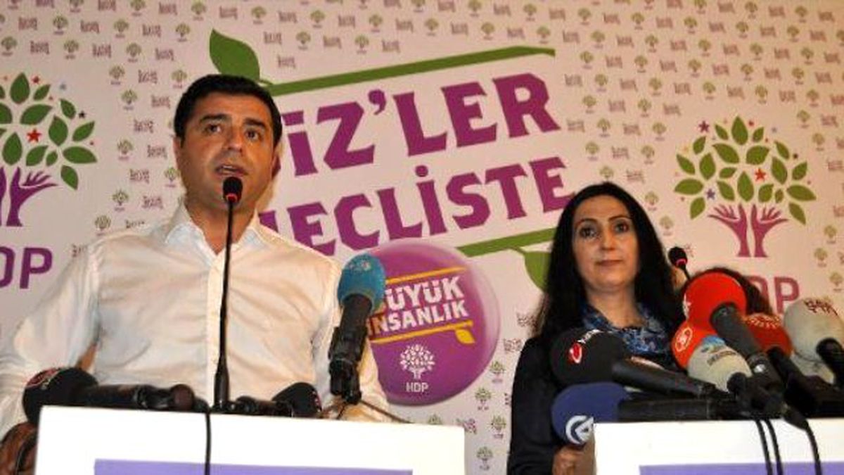 Demirtaş ve Yüksekdağ\'a Yoğun İlgi