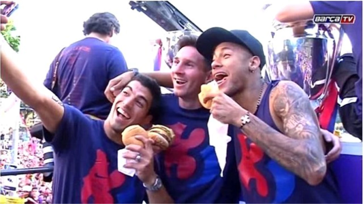 Neymar Taraftardan Hamburger İstedi