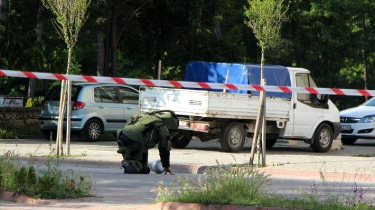 Otoparka Bırakılan Tüp, Panik Yarattı