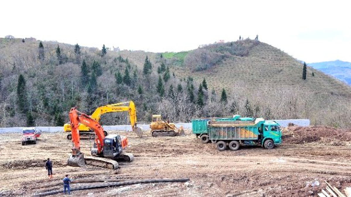 Trabzon\'da Sokak Hayvanları Bakım Merkezi İnşaatı Devam Ediyor