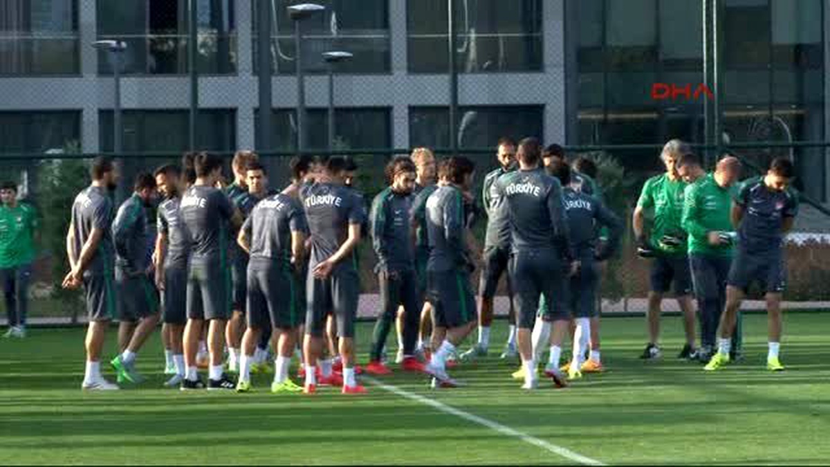 A Milli Futbol Takımı, Kazakistan Maçının Hazırlıklarına Başladı