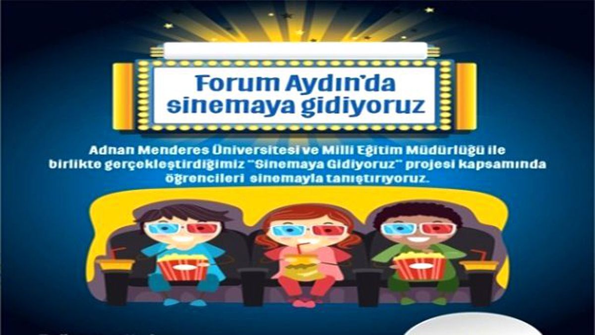 Aydınlı Öğrenciler Sinemayla Buluşacak