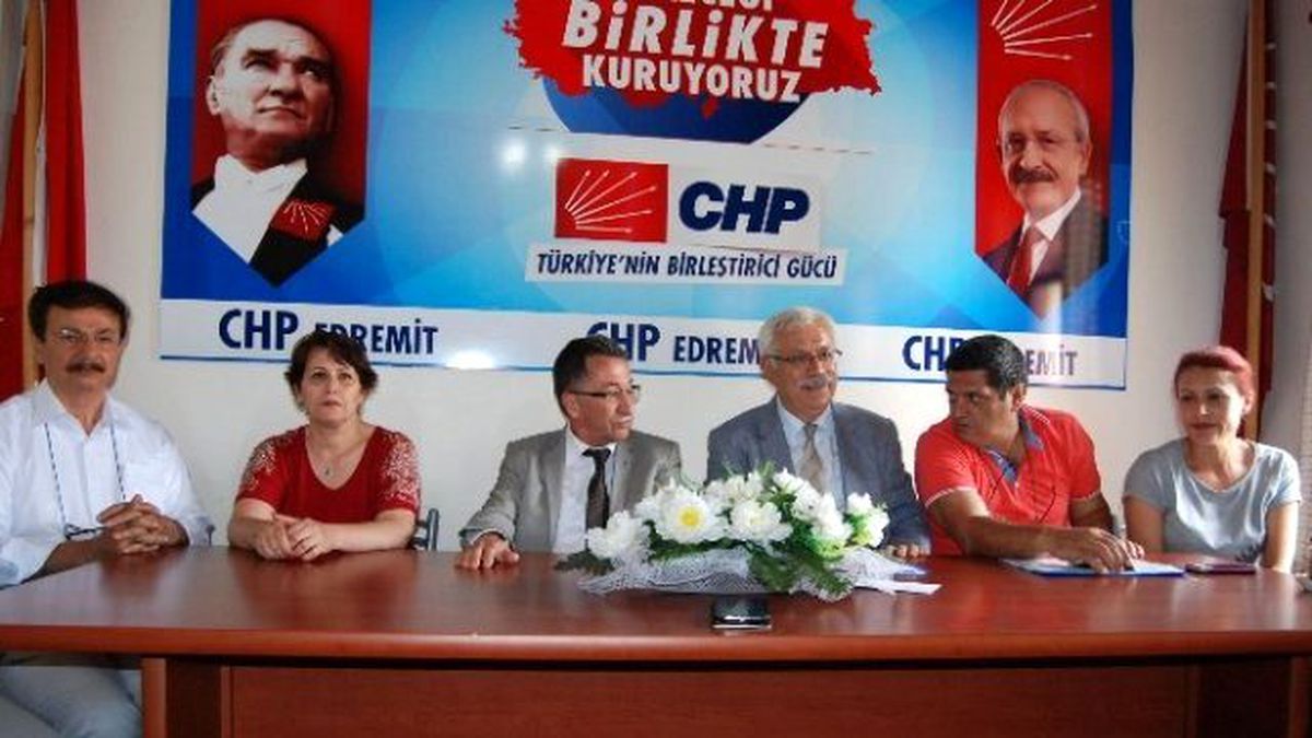 CHP Edremit\'te Seçim Sonuçlarını Değerlendirdi