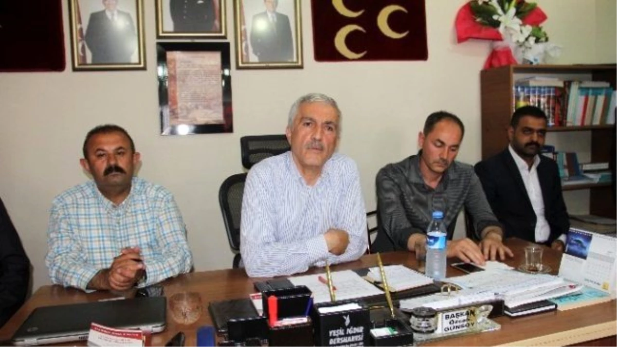 MHP Iğdır\'da Seçim Sonuçlarına İtiraz Etti