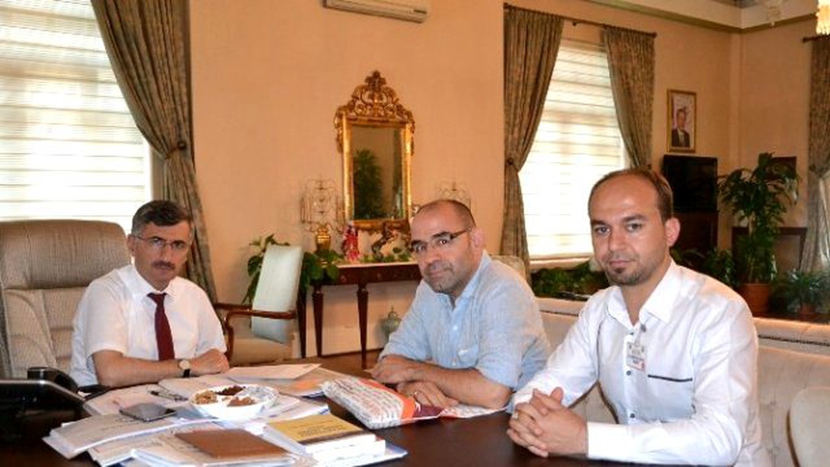 Oerlikon Sosyal Sorumluluk Kulübünden Vali Bektaş\'a Ziyaret