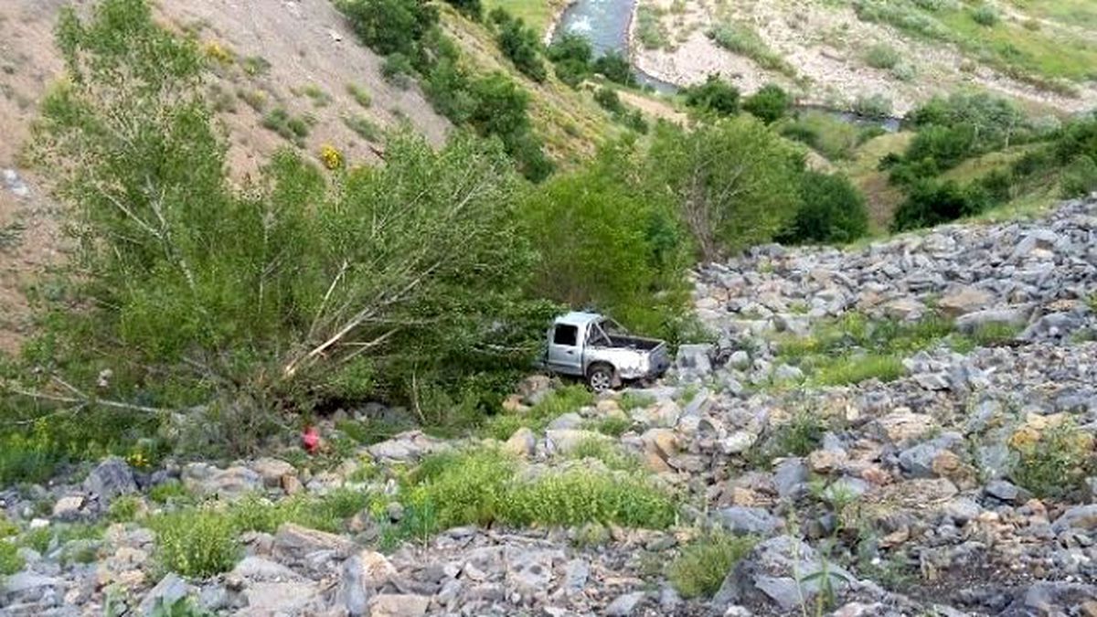 Pülümür\'de Trafik Kazası: 1 Yaralı