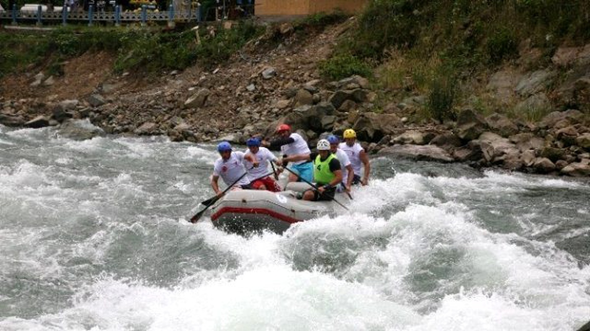 Rafting Eurocup İlk Kez Rize\'de Düzenleniyor