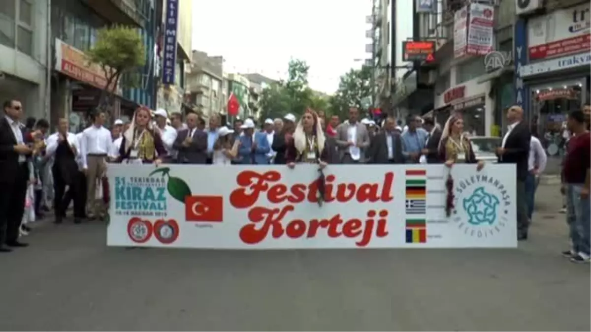 51. Uluslararası Tekirdağ Kiraz Festivali Başladı