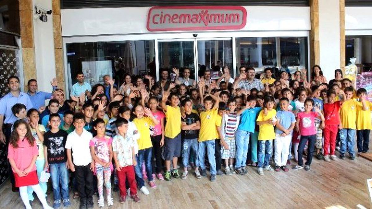 Aydın\'da Öğrenciler Sinemayla Tanıştı