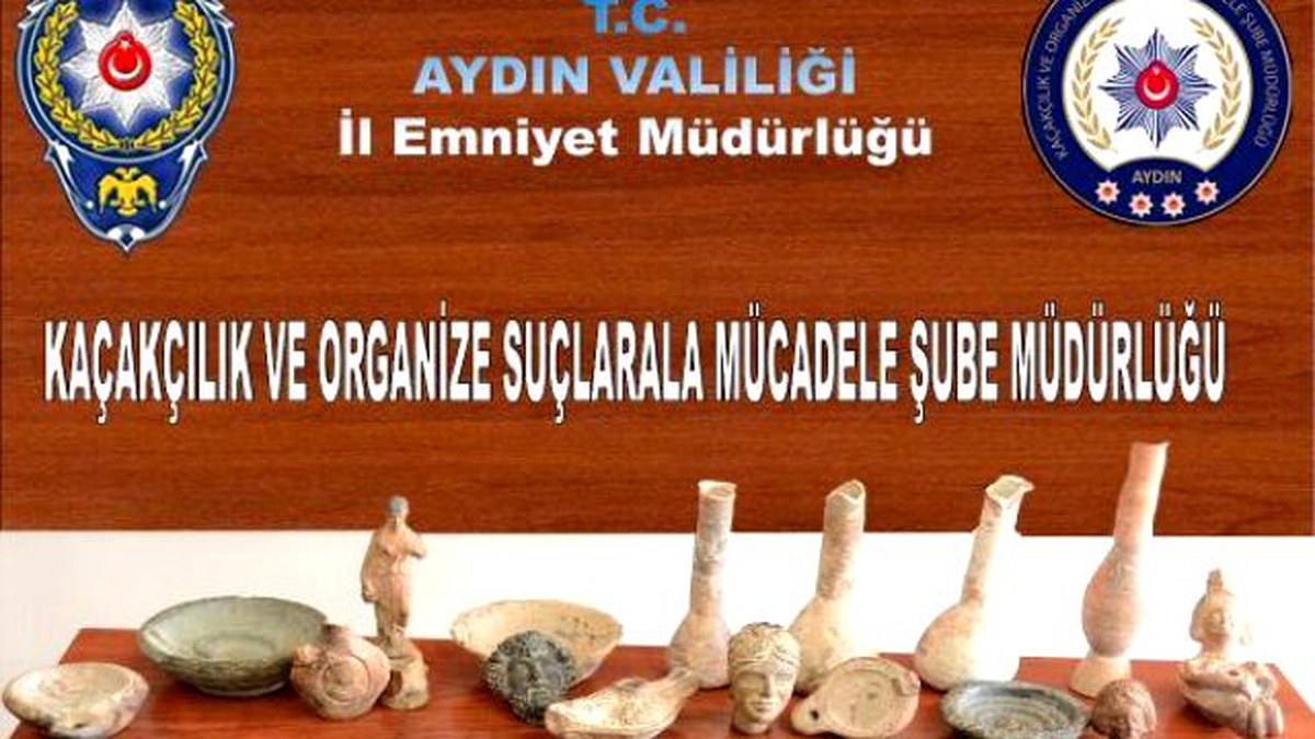 Aydın\'da Tarihi Eser Operasyonu: 1 Gözaltı