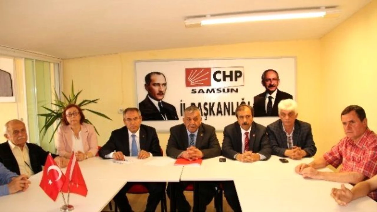 CHP Samsun Sonuçtan Memnun Değil