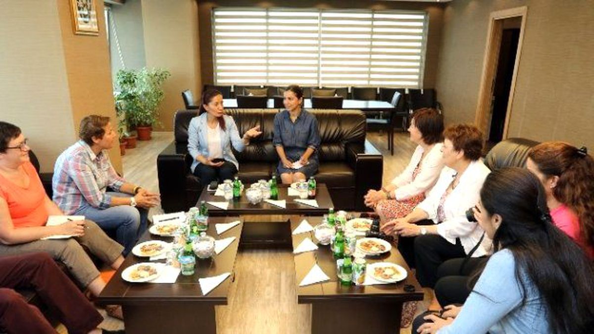 Fransız Heyetten Eş Başkan Çoban\'a Ziyaret