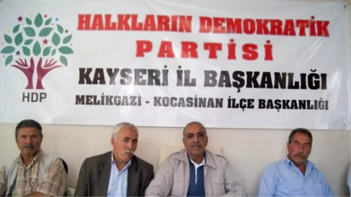 Hdp Kayseri İl Başkanı: Araç Bulamadık, Yürüyerek Gittik