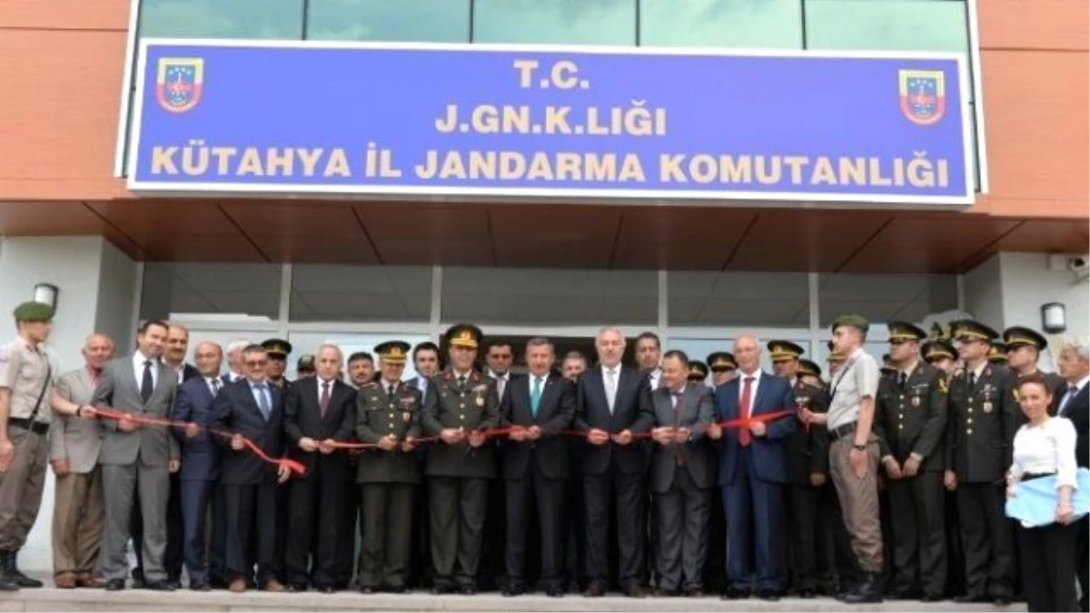 Kütahya İl Jandarma Komutanlığı\'na Yeni Hizmet Binası