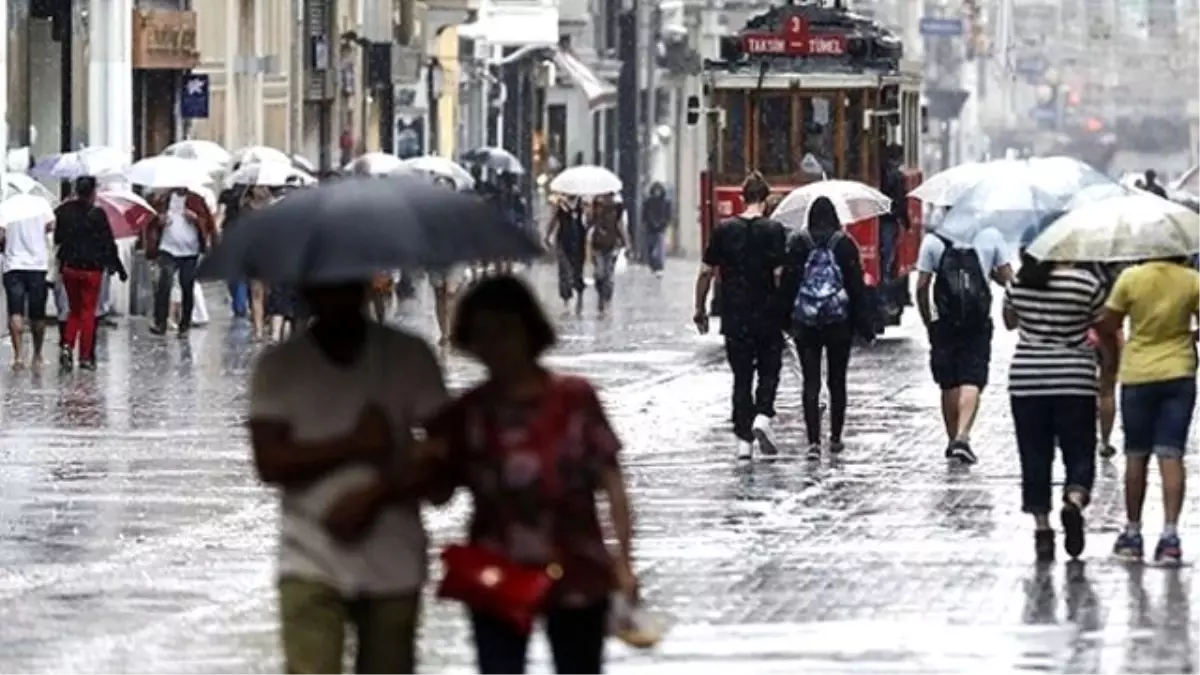 Meteoroloji\'den Kuvvetli Yağış Uyarısı