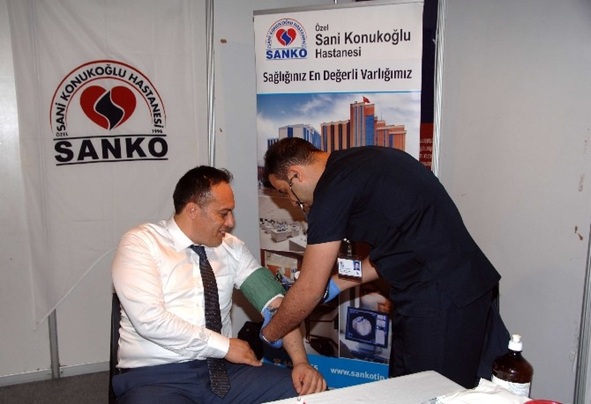 Sanko Tekstil, Trikonfex Fuarı\'nda Stant Açtı