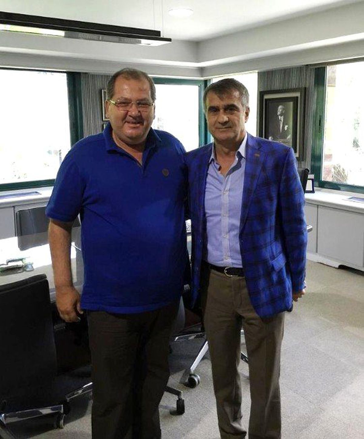 Şenol Güneş, Beşiktaş\'a Yakın