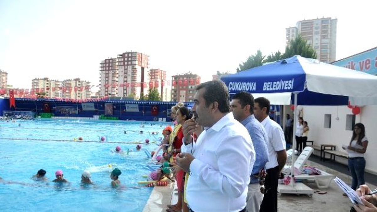 Çukurova Belediyesi\'nden Engellilere Havuz
