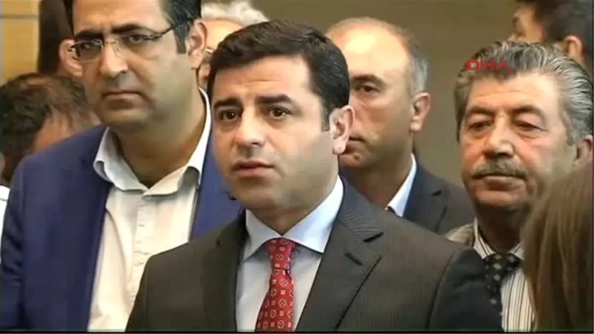 Demirtaş : Erken Seçim İlk Çözüm Değildir, Koalisyon Çıkararak İlerlemeyi Uygun Görüyoruz 2-