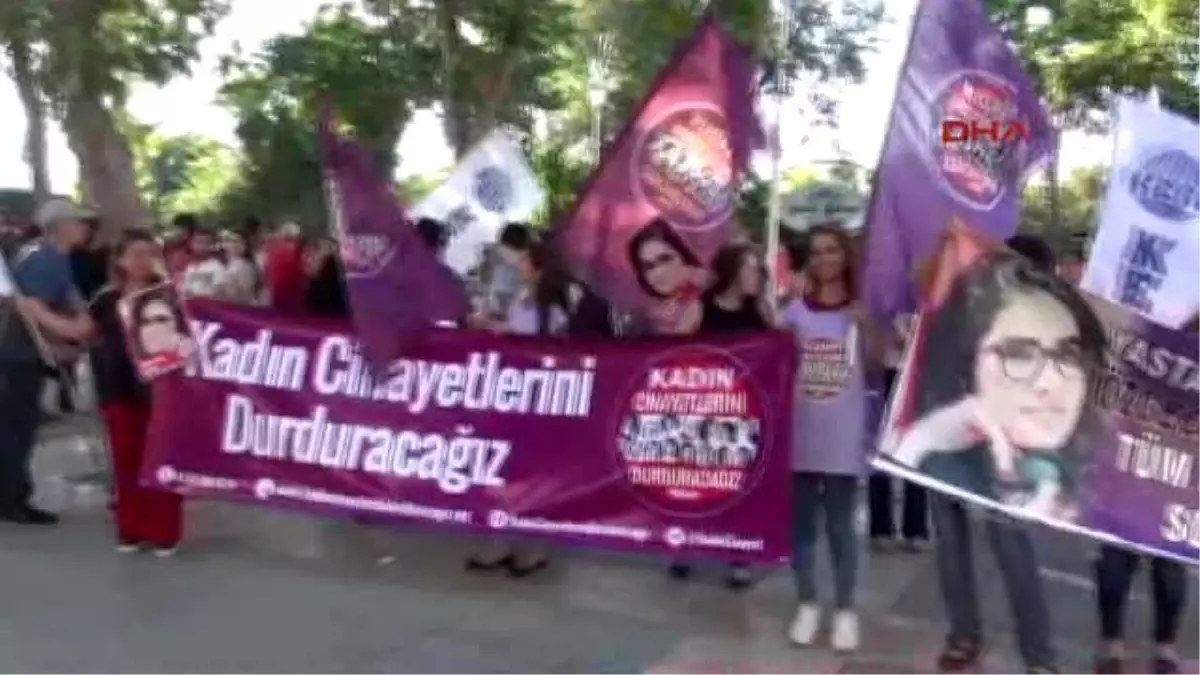 Gaziantep\'te Kadın Cinayetleri Protesto Edildi