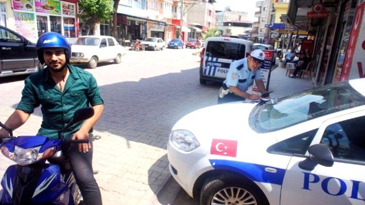 Sarıgöl\'de Motosikletlere Sıkı Denetim
