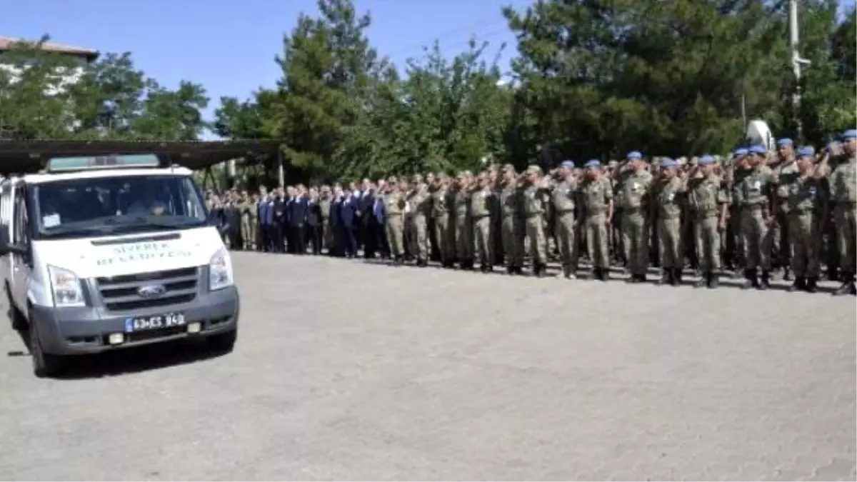 Şehit Uzman Çavuşun Cenazesi Memleketine Gönderildi