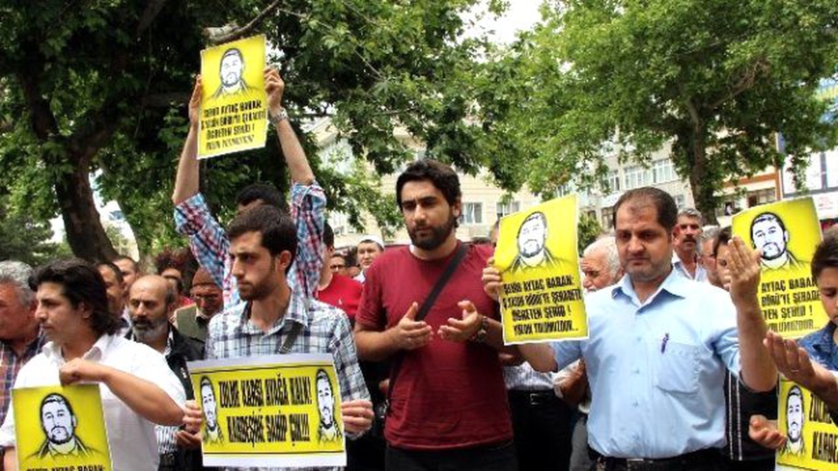 Aytaç Baran İçin Gıyabi Cenaze Namazı Kılındı