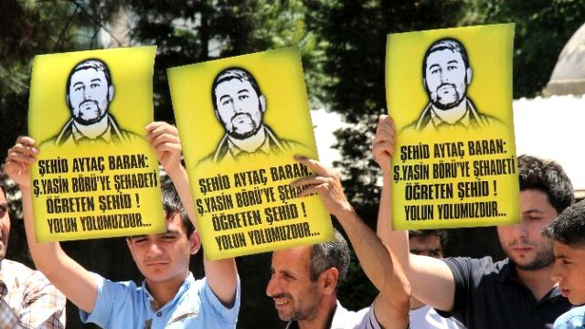 Elazığ\'da, Aytaç Baran İçin Gıyabi Cenaze Namazı Kılındı