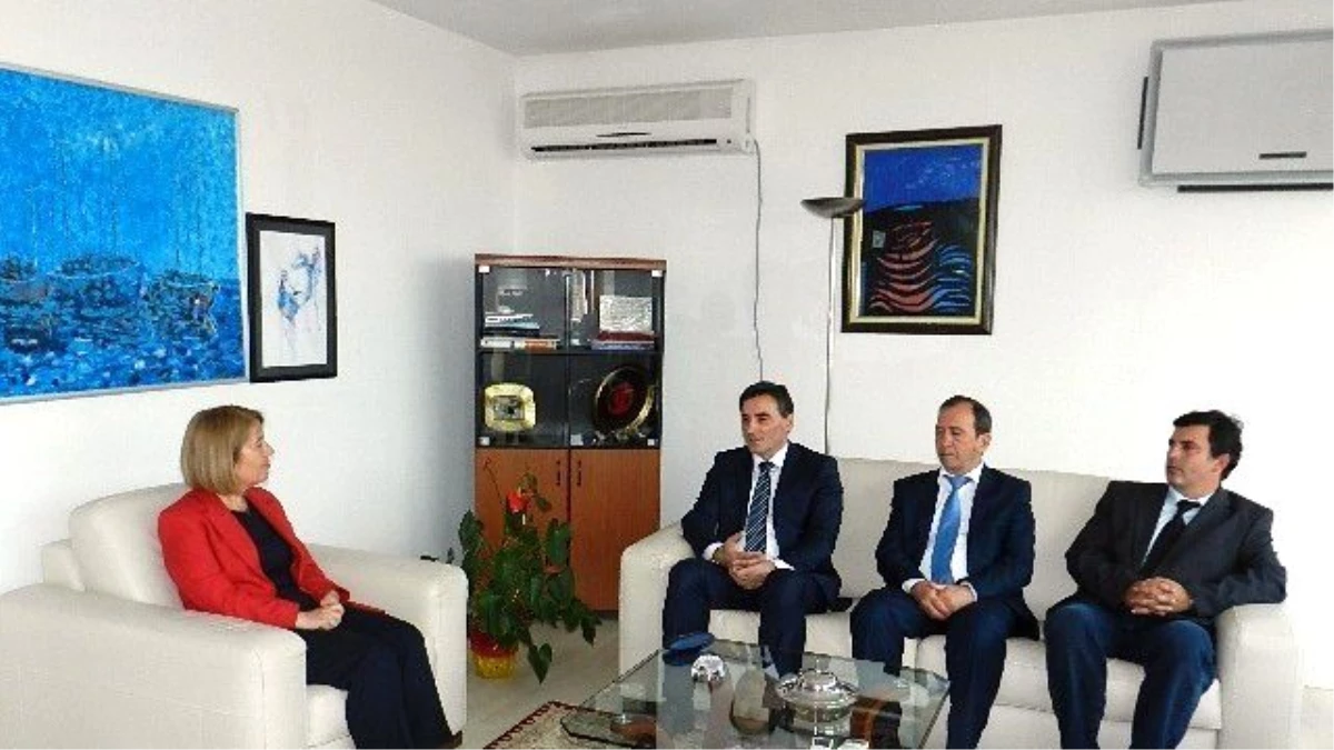 Kosova\'da Türk Partisinden Büyükelçi Ozan\'a Destek Ziyareti