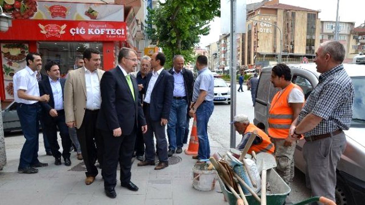 Milletvekili Eldemir ve Başkan Bakıcı\'dan Esnaf Ziyareti