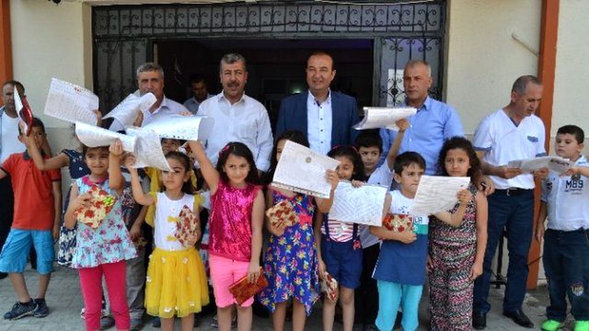 Öğrencilerin Karne Sevinci