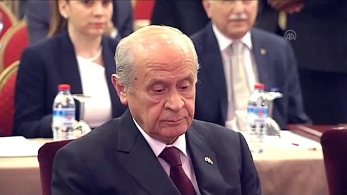 Bahçeli, Myk Üyeleri ve Milletvekilleri ile Bir Araya Geldi