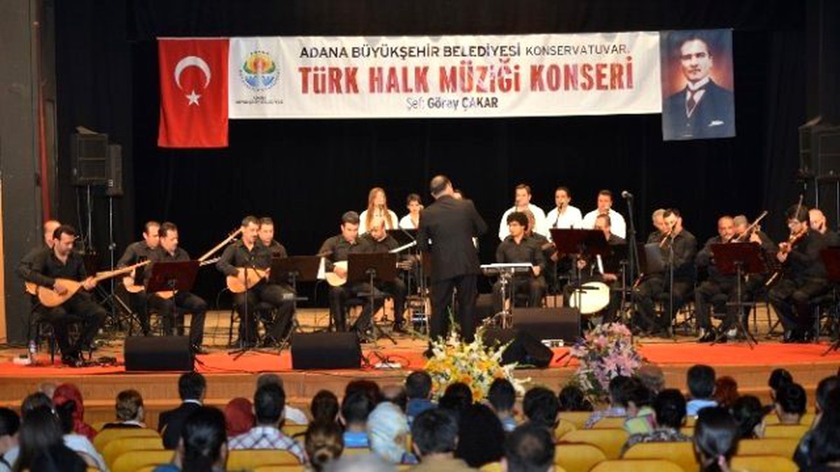 Büyükşehir Konservatuvarı\'ndan Türk Halk Müziği Konseri