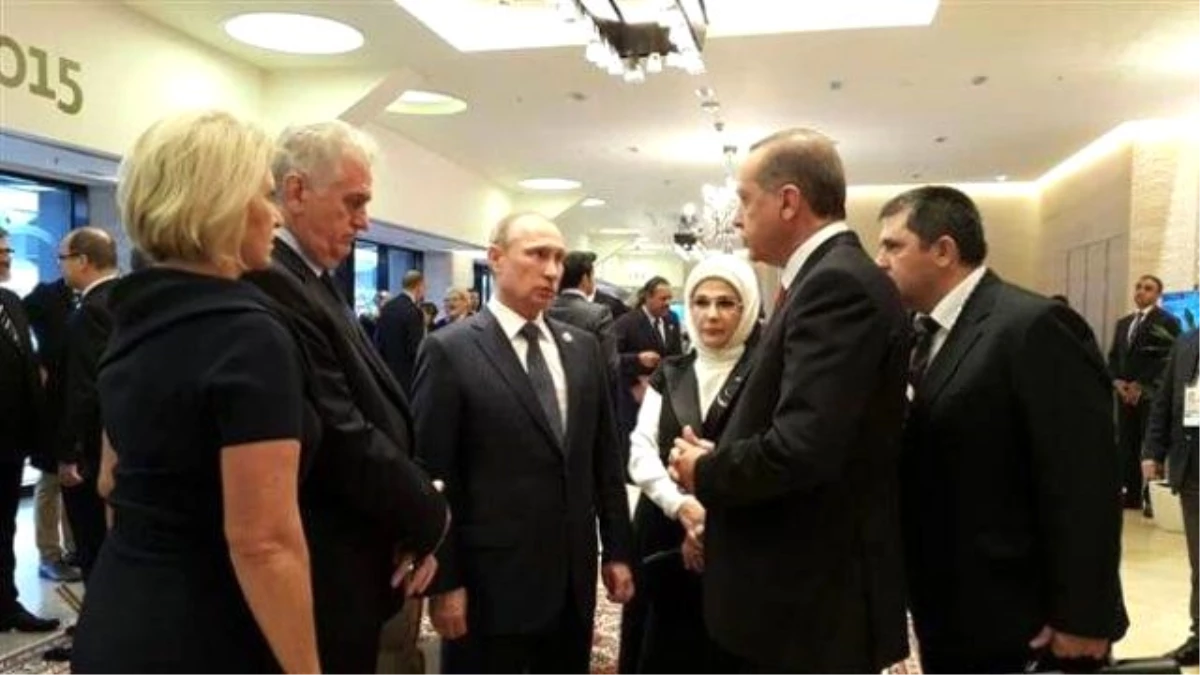 Putin ve Erdoğan Azerbaycan\'da Buluştu