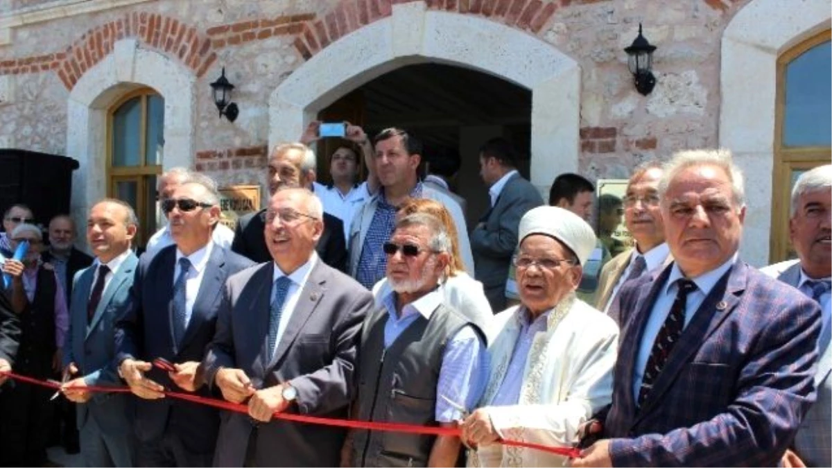 Restorasyonu Tamamlanan Kurtdere Camii Törenle İbadete Açıldı