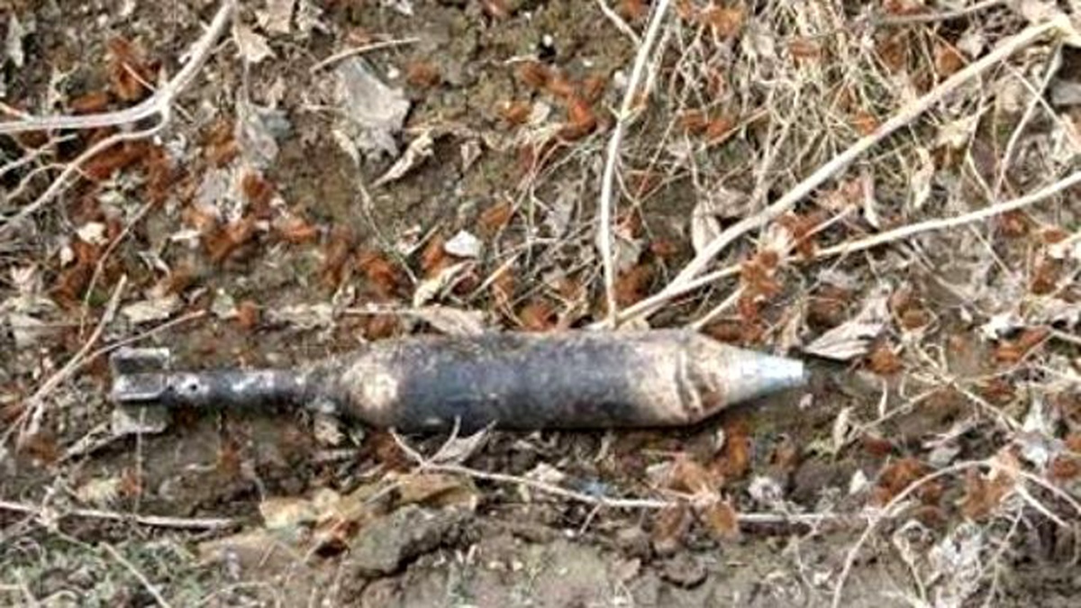 Kocaeli\'de Patlamamış Havan Topu Mermisi Bulundu