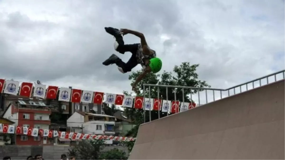 Tokat\'ın İlk ve Tek \'Skatepark\'ı Niksar\'da Açıldı