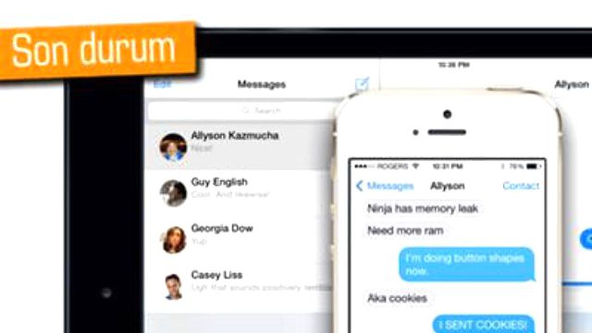 İphone\'un Mesajlar Sorunu Düzeldi