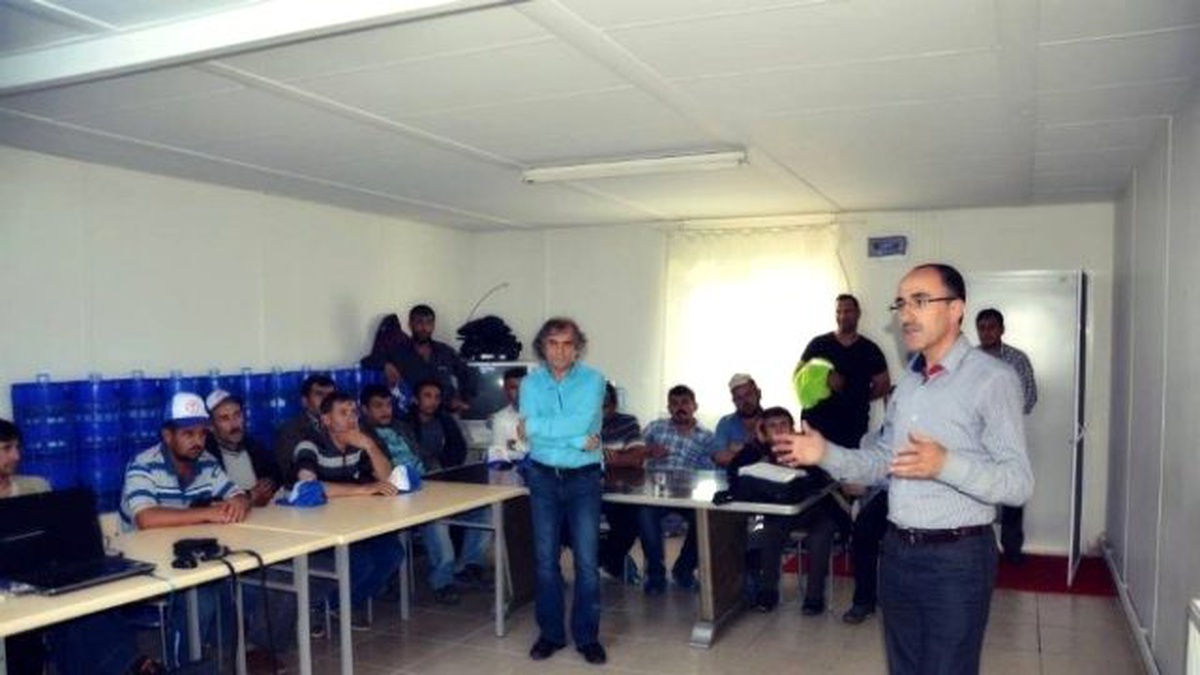 Maden İş Kırka Şubesinden İşçi Sağlığı ve Güvenliği Eğitimi