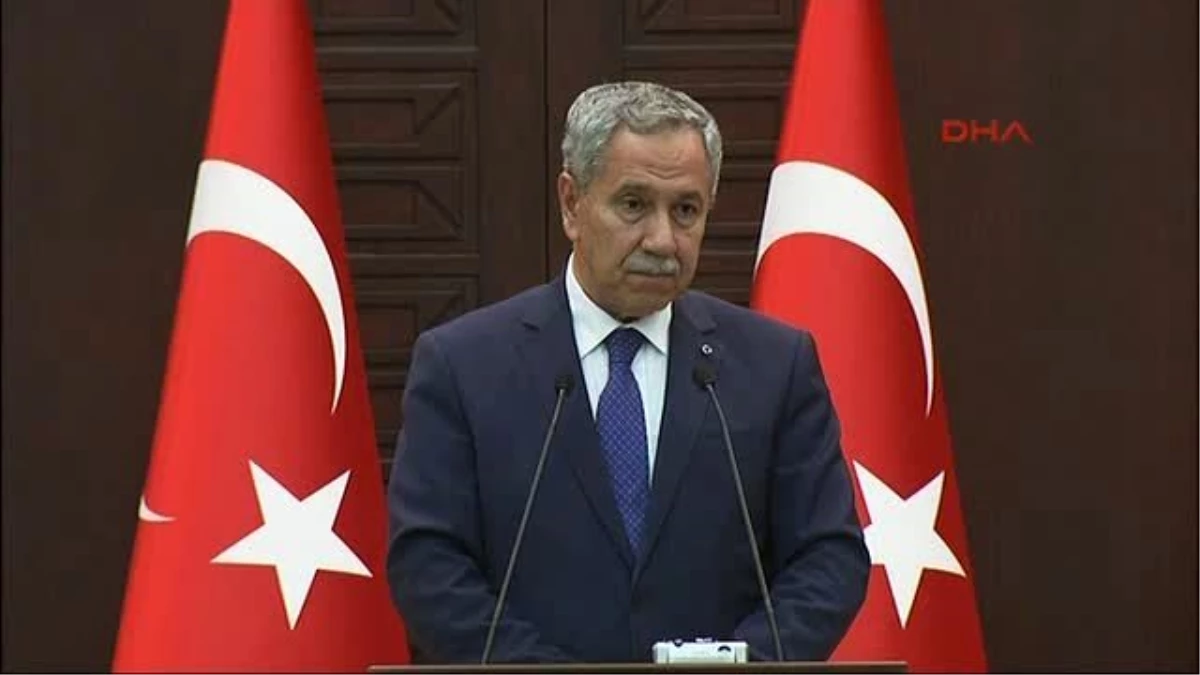 Arınç Hükümet Kurulamazsa Cumhurbaşkanımızın da Dahil Olması ile Bir Erken Seçim Ortaya...