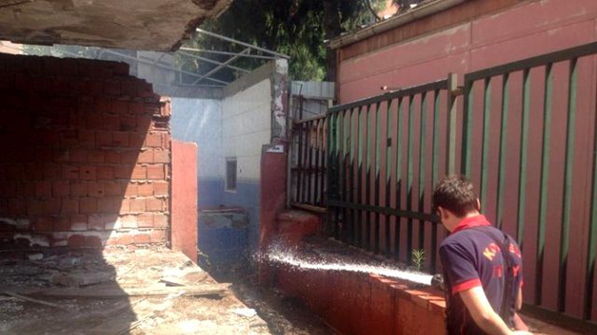 Atıl Durumdaki Askeri Gazinoyu Yaktılar