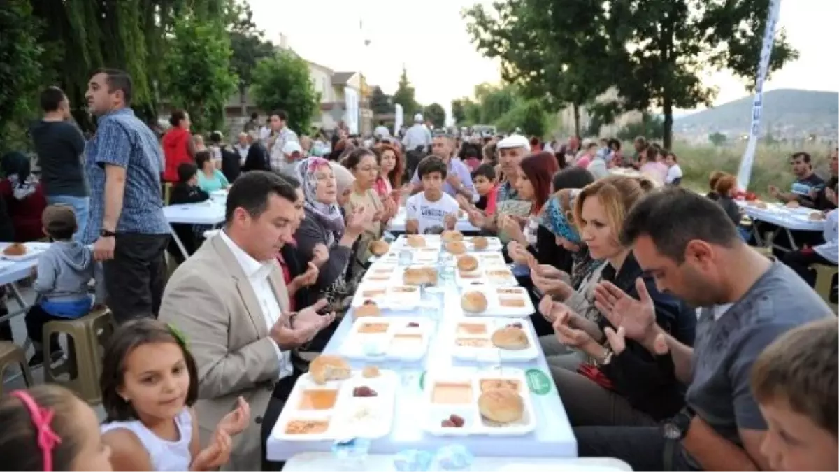 Bozüyük Mahalle İftarlarında Buluşuyor