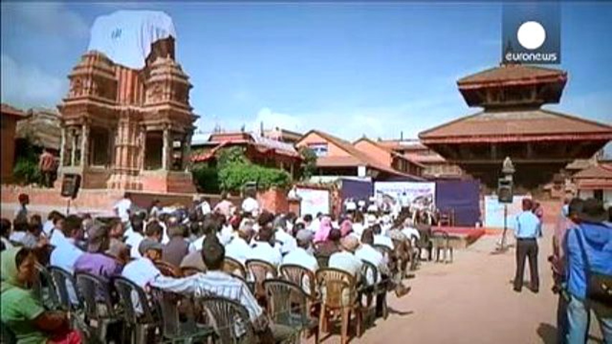 Nepal\'de Depremden Zarar Gören Tarihi Alanlar Yeniden Ziyarete Açılıyor