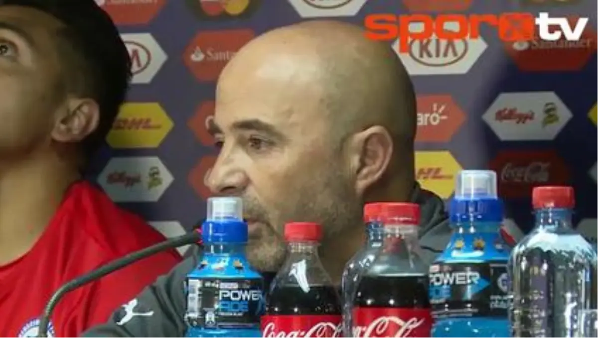 Sampaoli: Alexis Sanchez Her Şeyini Veriyor