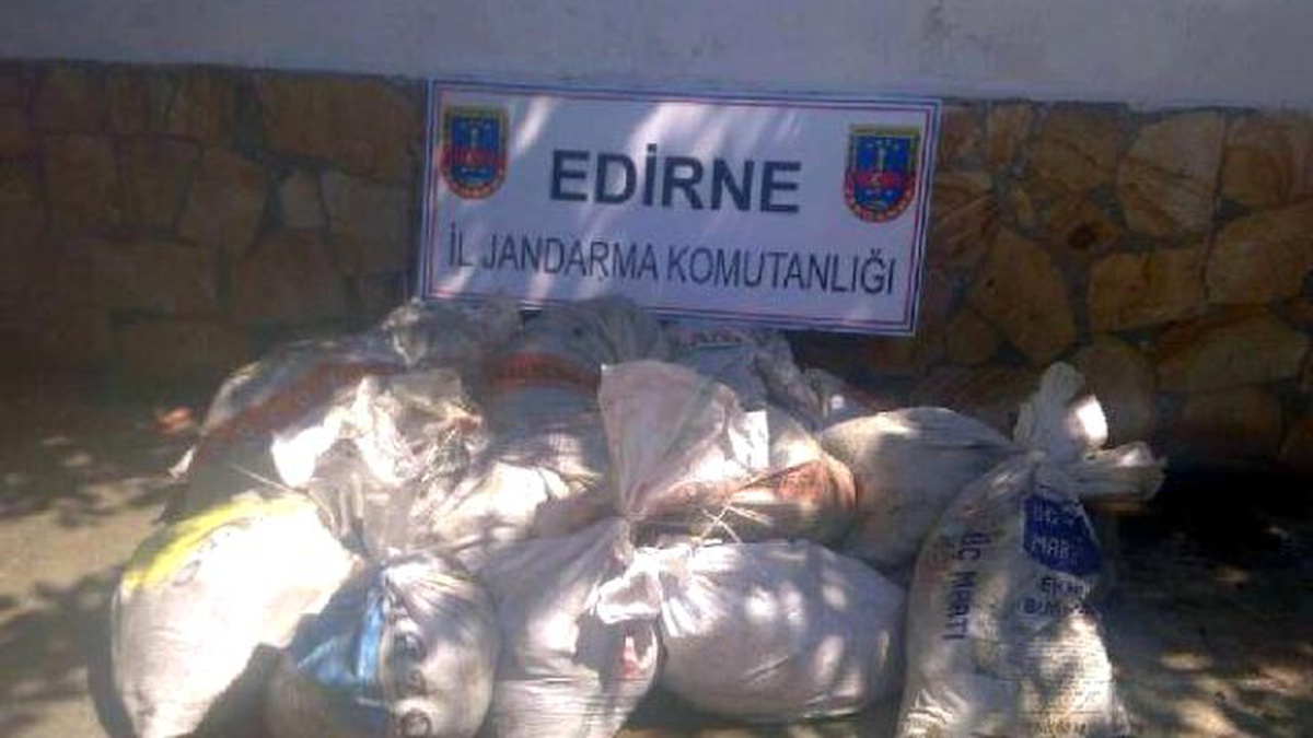 Yunanistan Sınırında, 1 Ton Kaçak Et Yakalandı