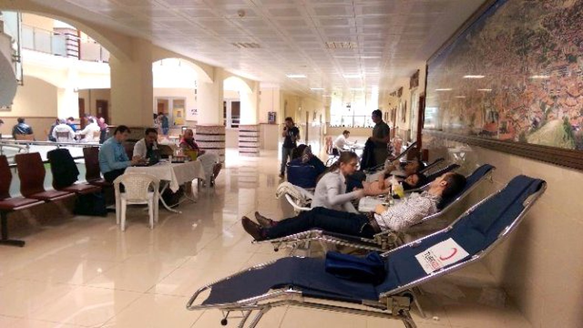 Adliye Personelinden Kan Bağışı Kampanyasına Destek